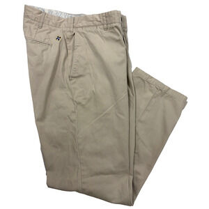 Castaway Nantucket Mens Pants Beige Size 35x32 Harbor Pant 100% Cotton